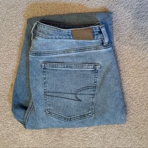 American Eagle Mom Straight Jeans Size 12 Short